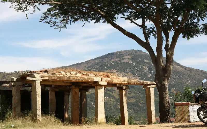 RoadSideOnNandhiHills