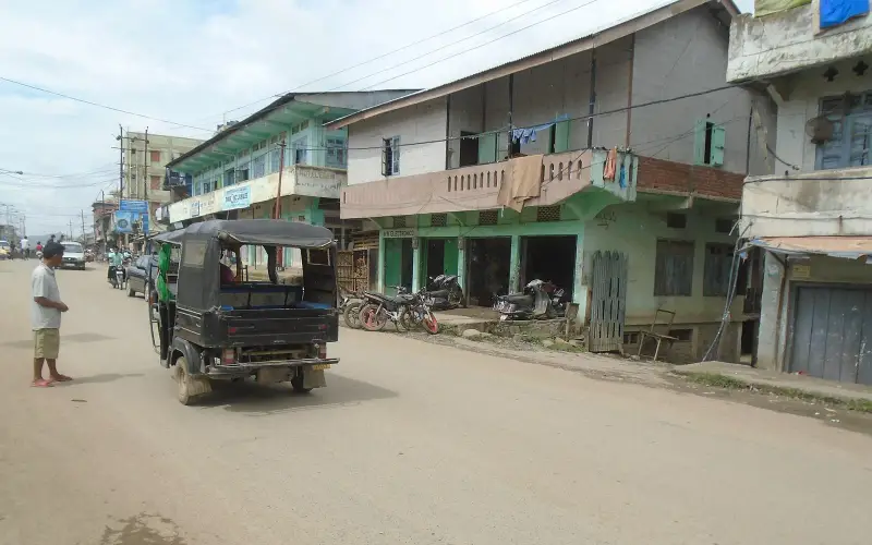 Lamka, Manipur street