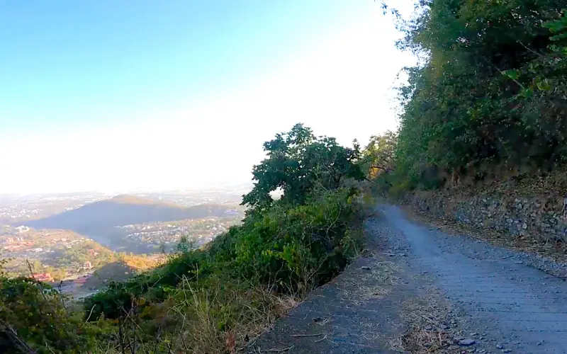Part of Kipling trail in Dehradun Uttarakhand India