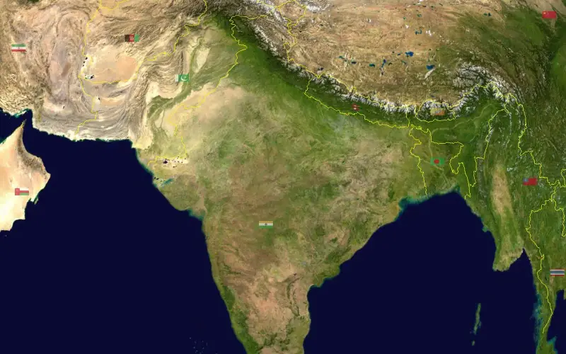 India 78.40398E 20.74980N
