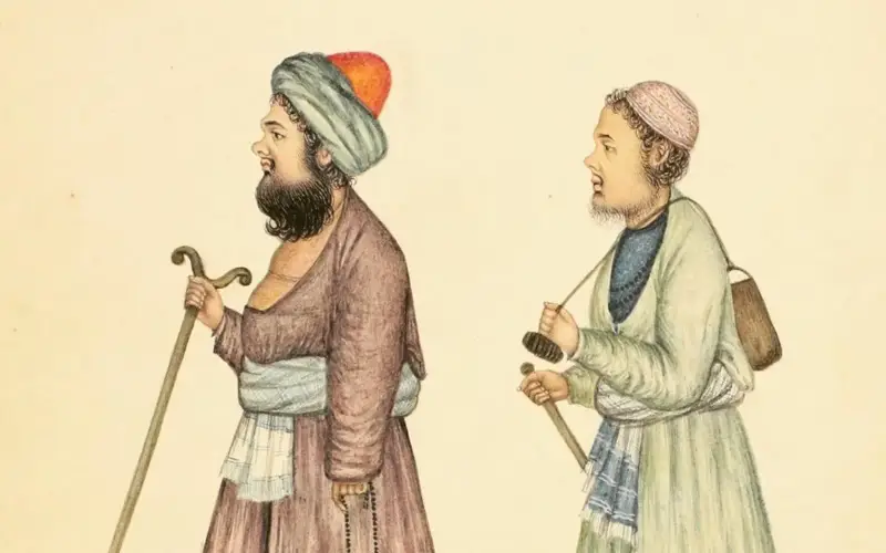 "Turks" – Painting from 19th century Punjab 45