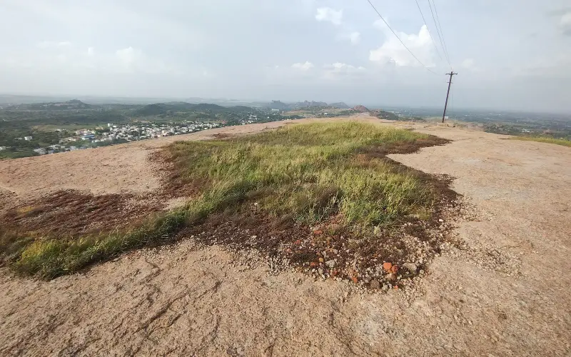 Bhuvanagiri Fort rock formations
