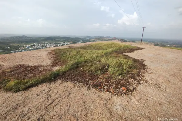 Bhuvanagiri Fort rock formations